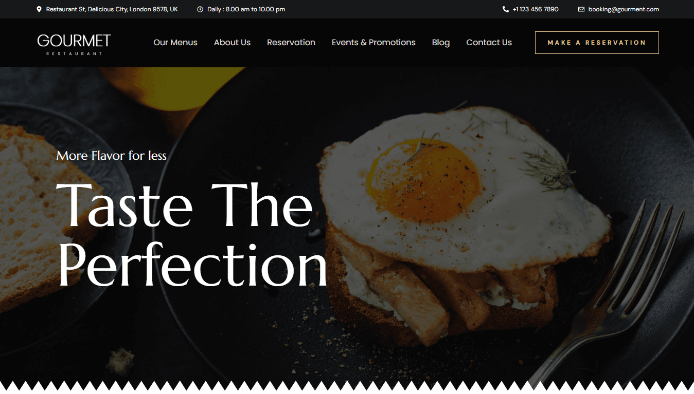 Gourmet Restaurant Showcase